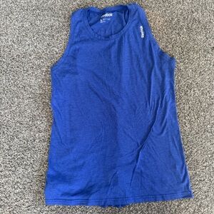 Reebok Blue Racerback Tank Top